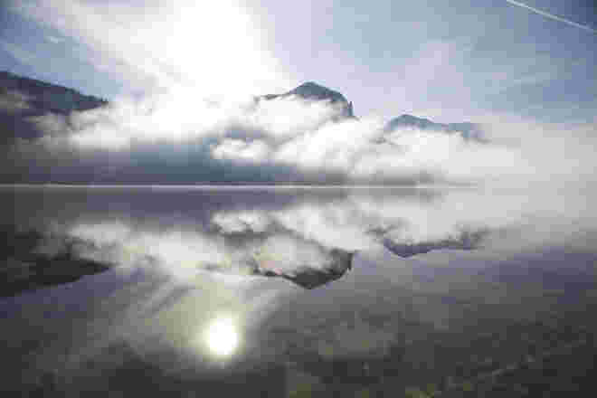 nebelschwaden am altausseer see