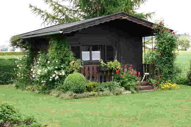 Unser Gartenhäuschen