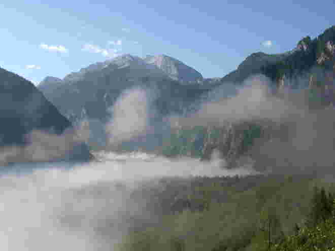 Nebel über dem Königssee