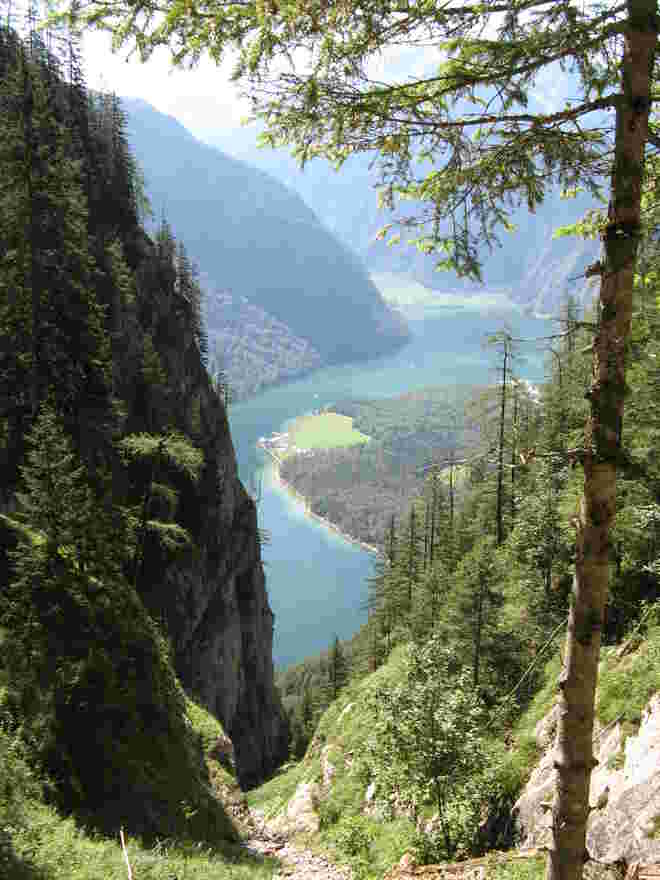 Blick vom Rinnkendlsteig