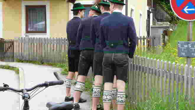... in der Pause ...
