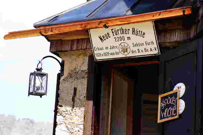 Auf der Neuen Fürther Hütte