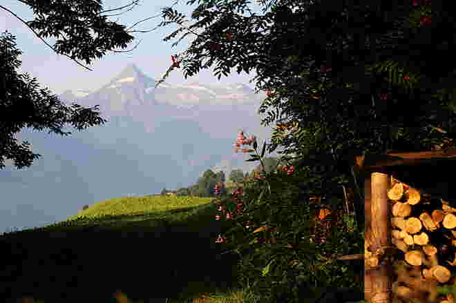 Blick zum Kitzsteinhorn