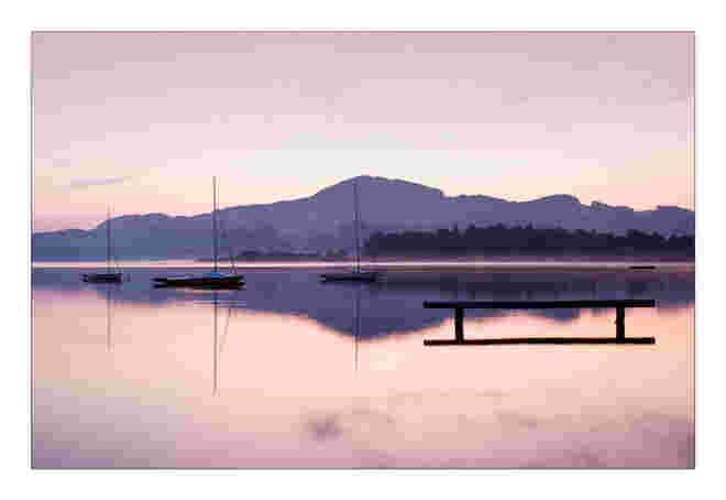 morgens am Obertrumersee ...