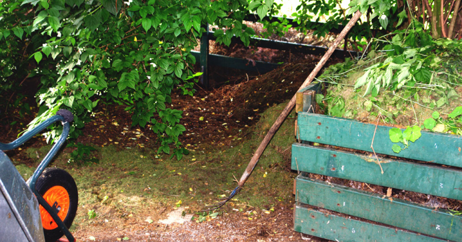 Komposthaufen Mein Garten Fotoblog SN.at