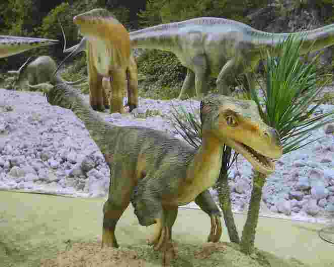 Besuch der Dino-welt
