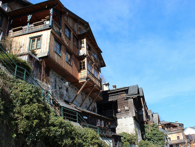 Häuser in Hallstatt