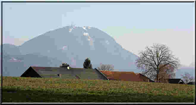 Blick zum Gaisberg