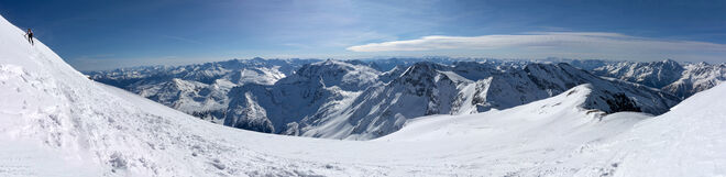 noch ungetrübte Fernsicht