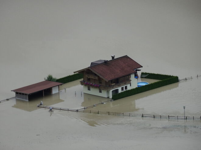Hochwasser im Oberpinzgau 31.7.2014