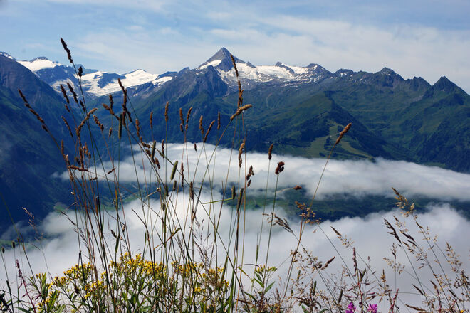 Blick zum Kitzsteinhorn