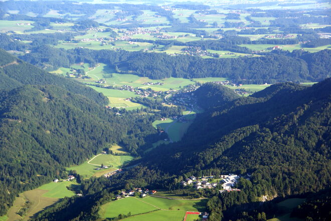 Ebenau vom Ochsenberg aus gesehen