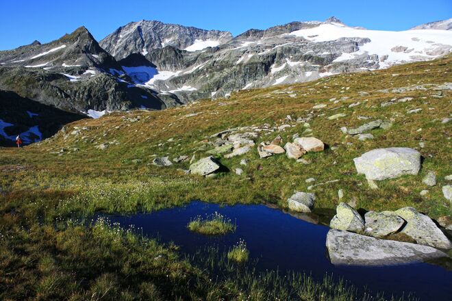 Eine schöne Erinnerung an den Urlaub in der Weißsee Gletscherwelt