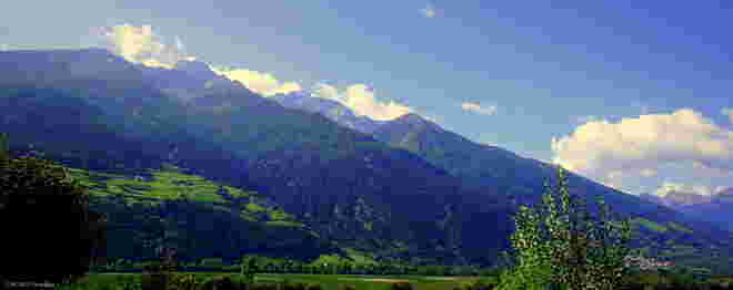Stau mit Ausblick