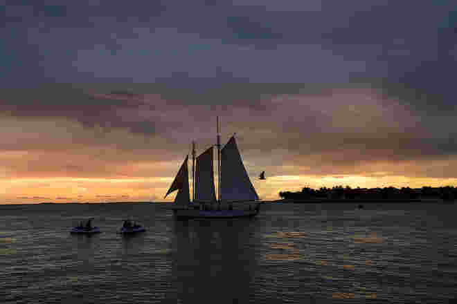 Blick auf Sunset Key