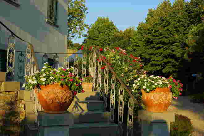 In der spätsommerlichen  toskanischen Abendsonne