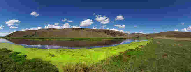 An der Kura  in der Nähe von Ardahan