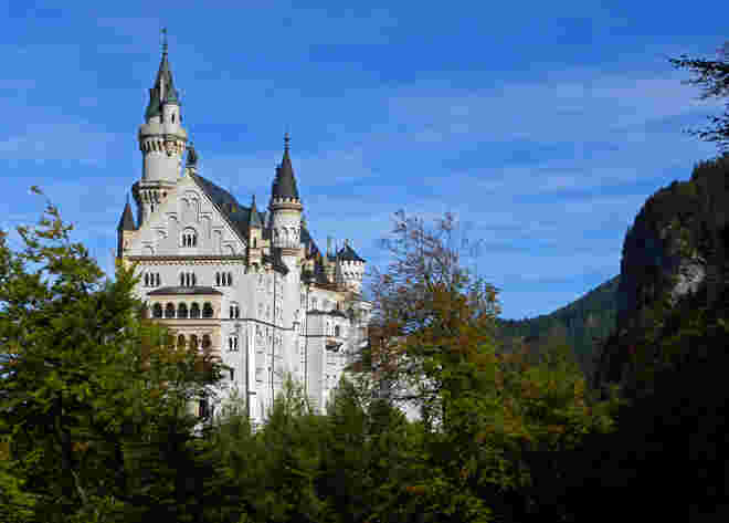 Ein Märchenschloß in Bayern
