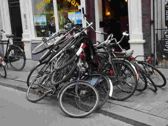 neuer Fahrradständer