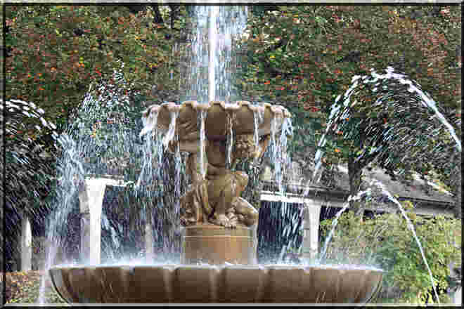 Springbrunnen im Kurgarten