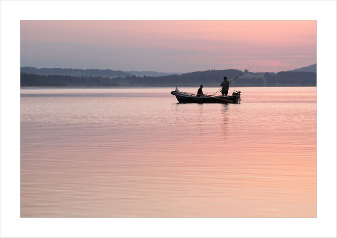 Fischer im Morgenlicht ...