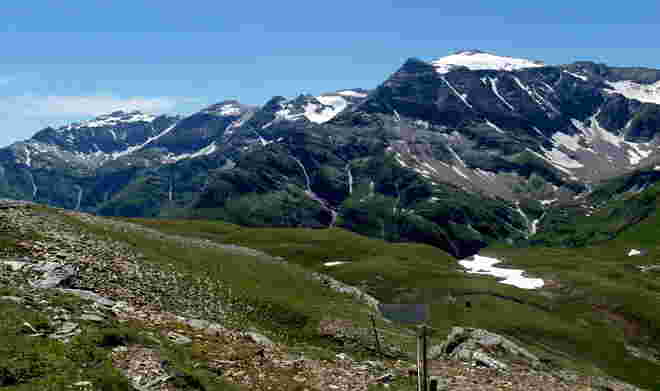 Blick auf Schlapperebenspitze und Murauer Köpfe
