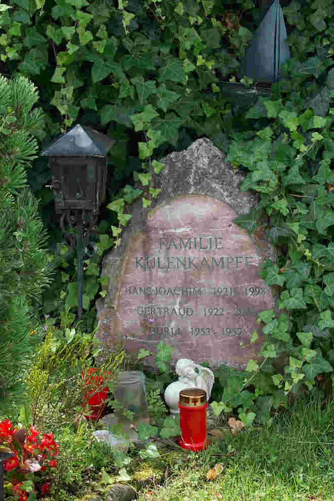 Hans Joachim Kulenkampff - letzte Ruhestätte in Frauenstein, OÖ