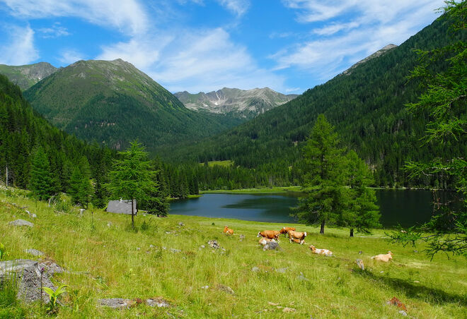 Ausspannen am Etrachsee