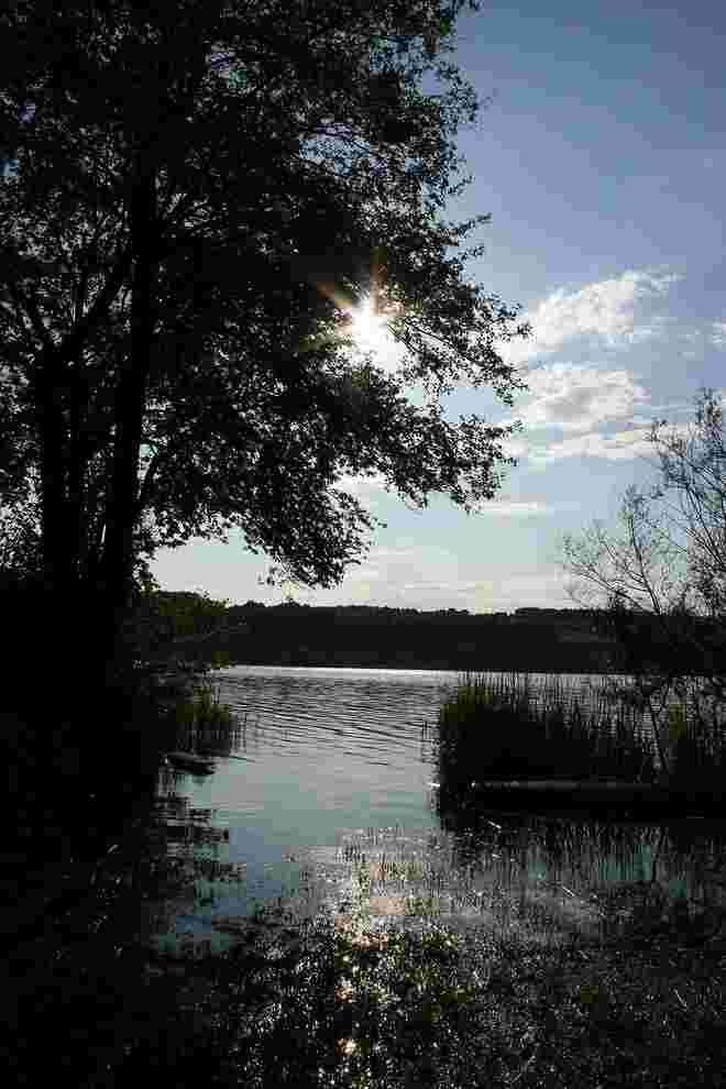 Abendstimmung am Obertrumer See...