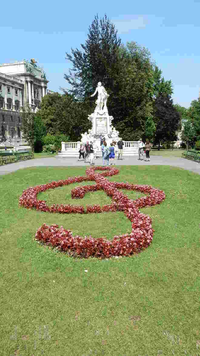 Mozartdenkmal in Wien