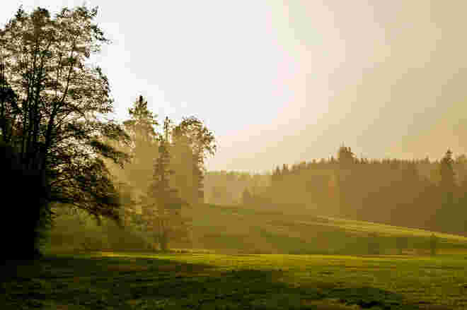 Erste Sonnenstrahlen