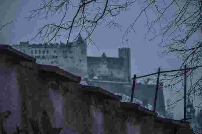 hohensalzburg im herbst
