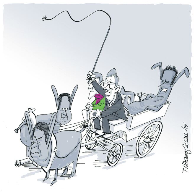 Der Regierungskarren