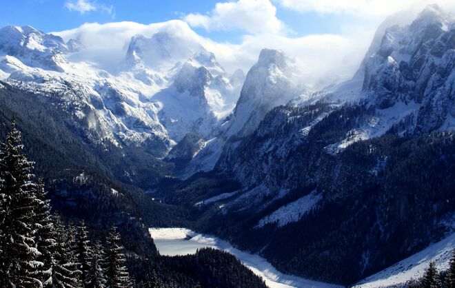 Dachstein und Gosaukamm