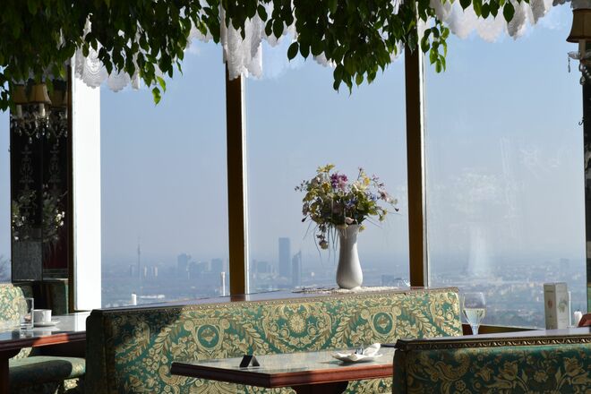 Im Restaurant am Cobenzl