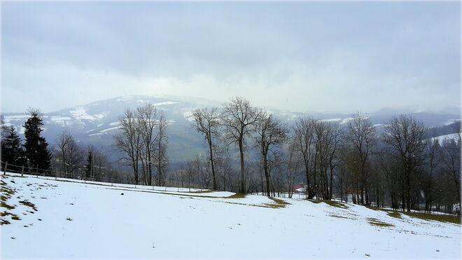 Es beginnt zu schneien