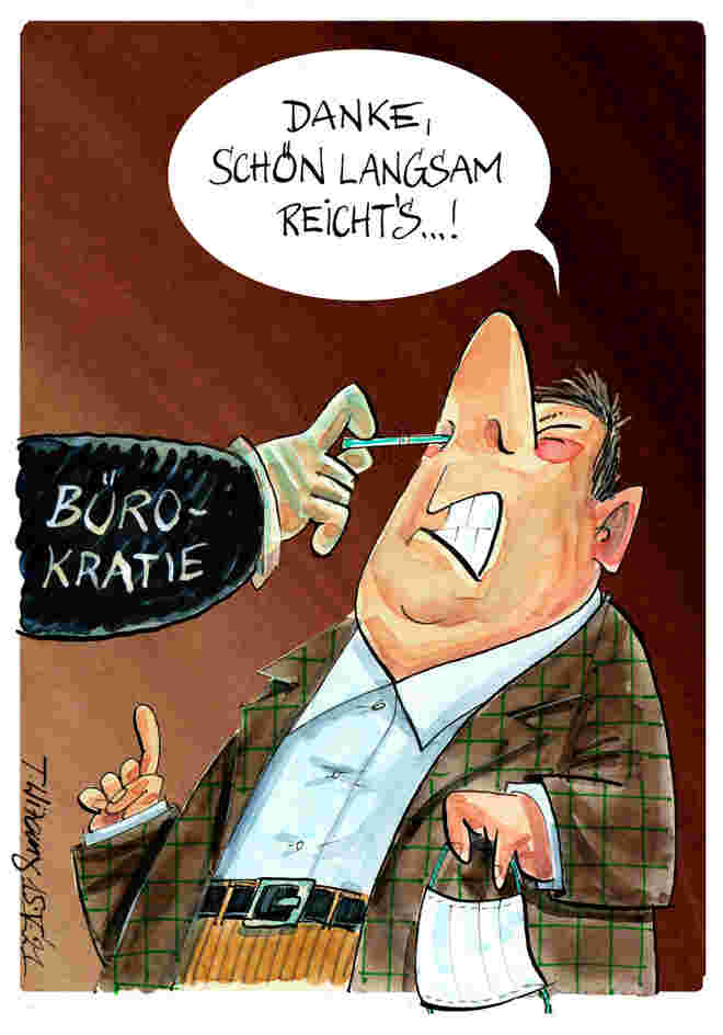 Nachbohren . . .