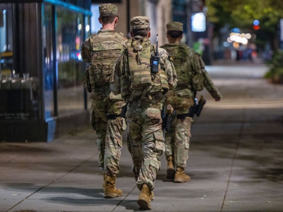 Nationalgarde in Washington jetzt bewaffnet