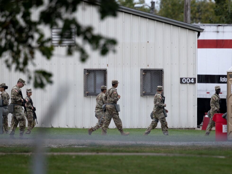 Nationalgardisten aus Texas in Illinois eingetroffen