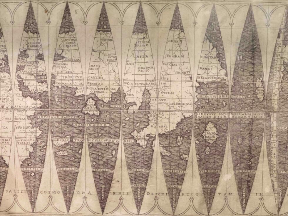 Na Dunaju odkrili domnevno najstarejši kartografski prikaz Amerike