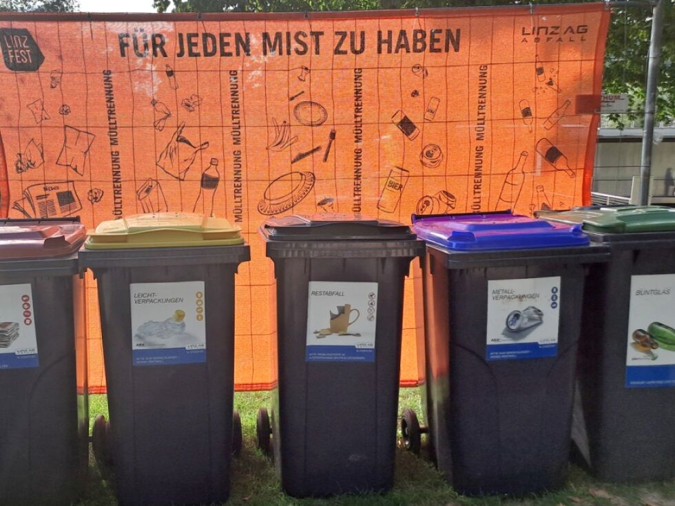 Avstrijci tudi na dopustu skrbijo za ločeno zbiranje odpadkov