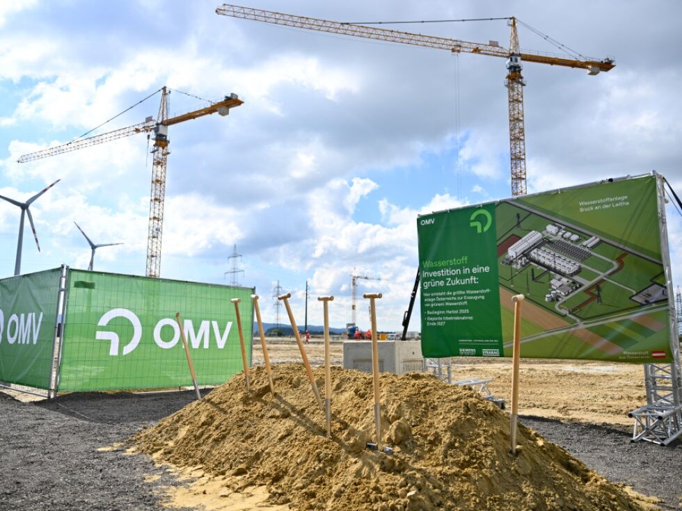 OMV baut Wasserstoff-Elektrolyseur in Niederösterreich