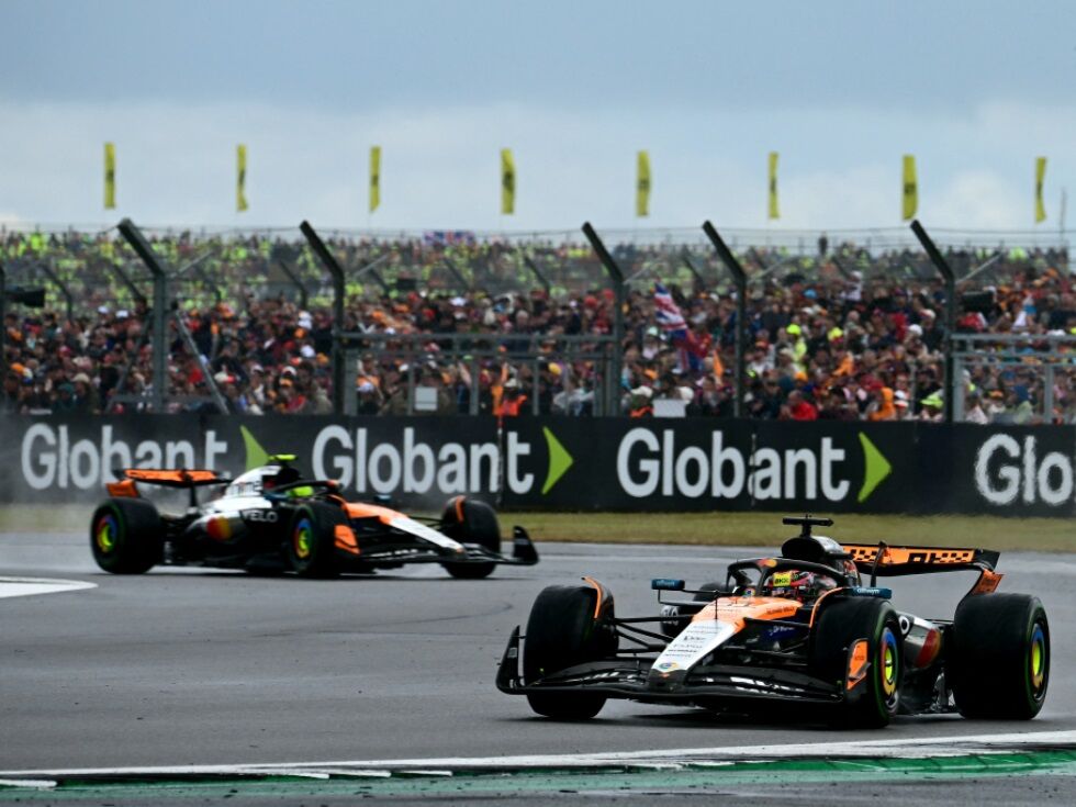 Piastri im Training in Belgien vor Weltmeister Verstappen