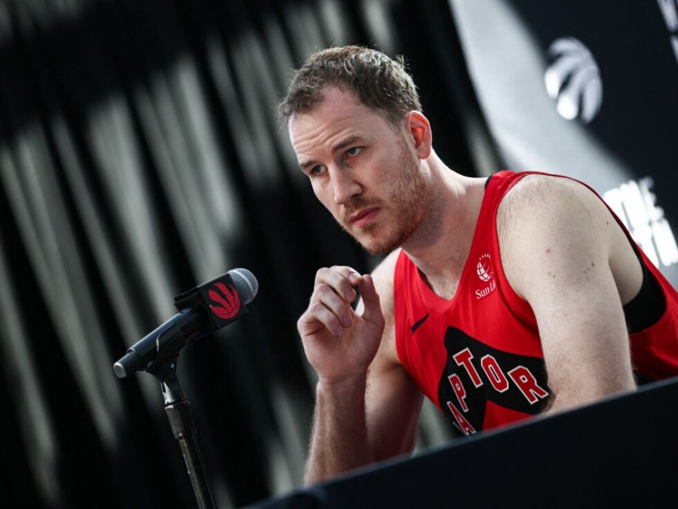 Jakob Pöltl optimističen pred deseto sezono NBA kljub zlomljenemu nosu