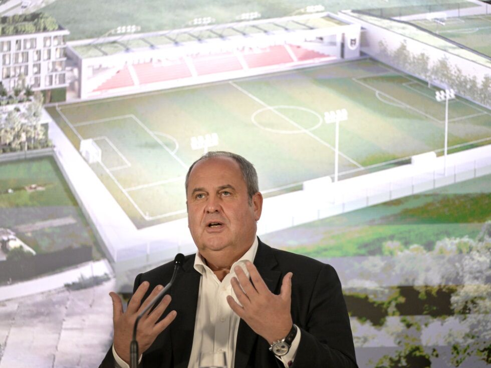 Na Dunaju odprli novi kampus Avstrijske nogometne zveze