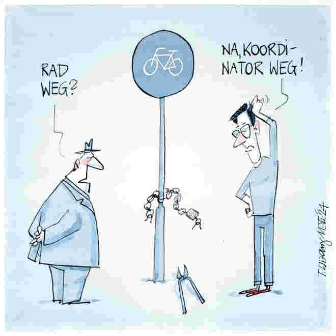 Radwegkoordinator weg …