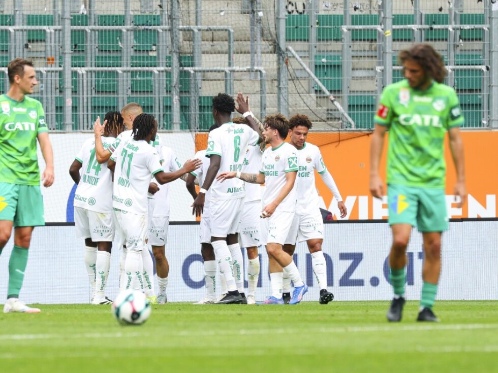 Rapid Dunaj povečal prednost na vrhu lestvice avstrijske Bundeslige z zmago proti WSG Tirol