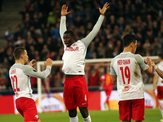 Amadou Haidara traf zum 2:1 &#8211; vier Minuten später stand es 4:1.  