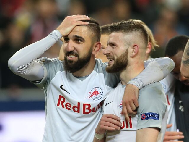 Auch Munas Dabbur (l.) kann es kaum glauben.  