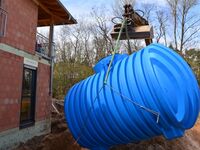 Regenwasser sammeln und unterirdisch speichern